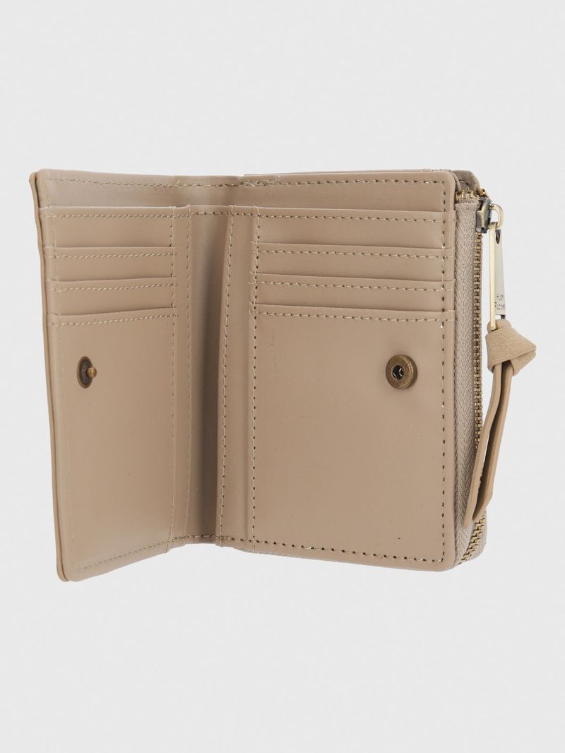 Billetera Ecocuero Mujer Taffy Wallet Café Hush Puppies