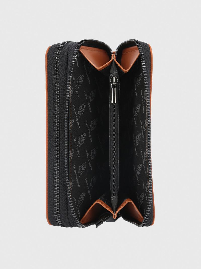 Billetera Ecocuero Mujer Harris Wallet Naranjo Hush Puppies