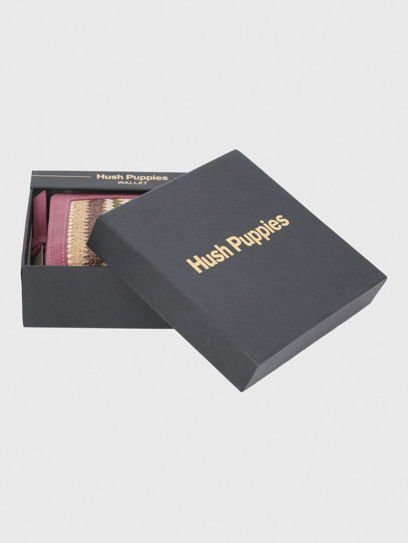 Billetera Ecocuero Mujer Yantii Wallet Rojo Hush Puppies