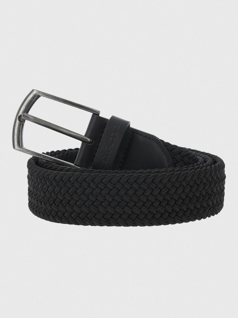 Cinturon-Cuero--Elastano-Hombre-Hp-Frades-Negro-Hush-Puppies