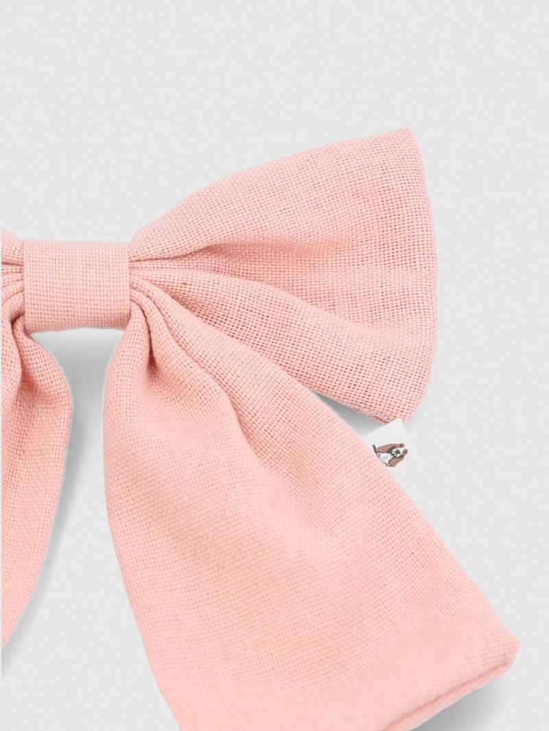 Cinta-Lazo-Algodon-Niña-Hpk-Bow-Hair-Rosado-Hush-Puppies