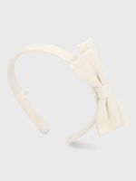 Cintillo Algodón Niña Hpk Bow Headband Beige/Crudo Hush Puppies
