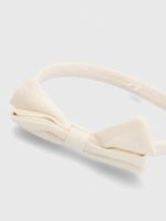 Cintillo Algodón Niña Hpk Bow Headband Beige/Crudo Hush Puppies
