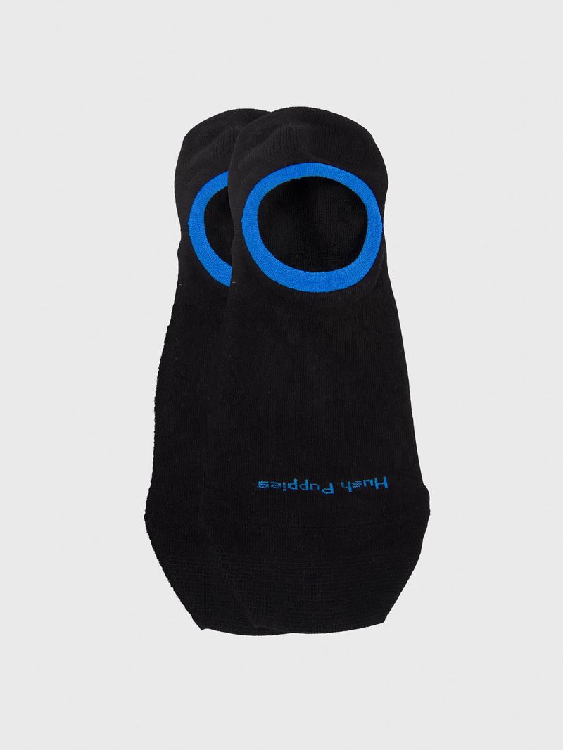 Calcetin Algodón Hombre Inv Basic Negro Hush Puppies
