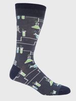 Calcetin Algodón Hombre C Chemical Azul Hush Puppies