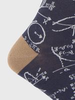 Calcetin Algodón Hombre C Engineer Azul Hush Puppies