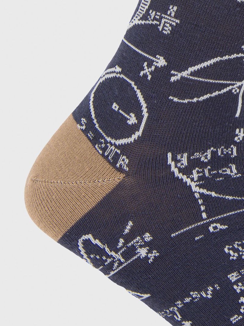 Calcetin Algodón Hombre C Engineer Azul Hush Puppies