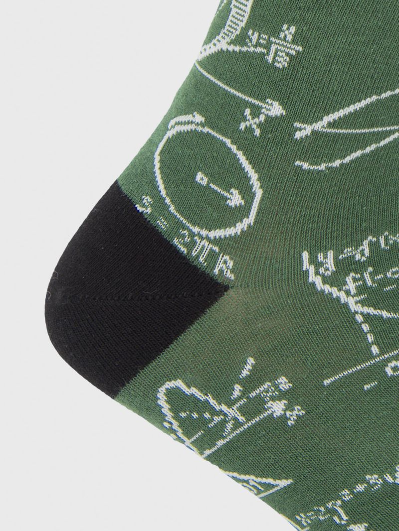 Calcetin Algodón Hombre C Engineer Verde Hush Puppies