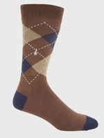 Calcetin Algodón Hombre C Diamond Café Hush Puppies