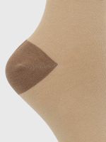 Calcetin Algodón Mujer C St Palm Beige/Crudo Hush Puppies