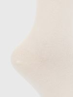 Calcetin Algodón Mujer C Cuff Classic Beige/Crudo Hush Puppies