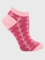 Calcetin Algodón Mujer Ped Design Rosado Hush Puppies