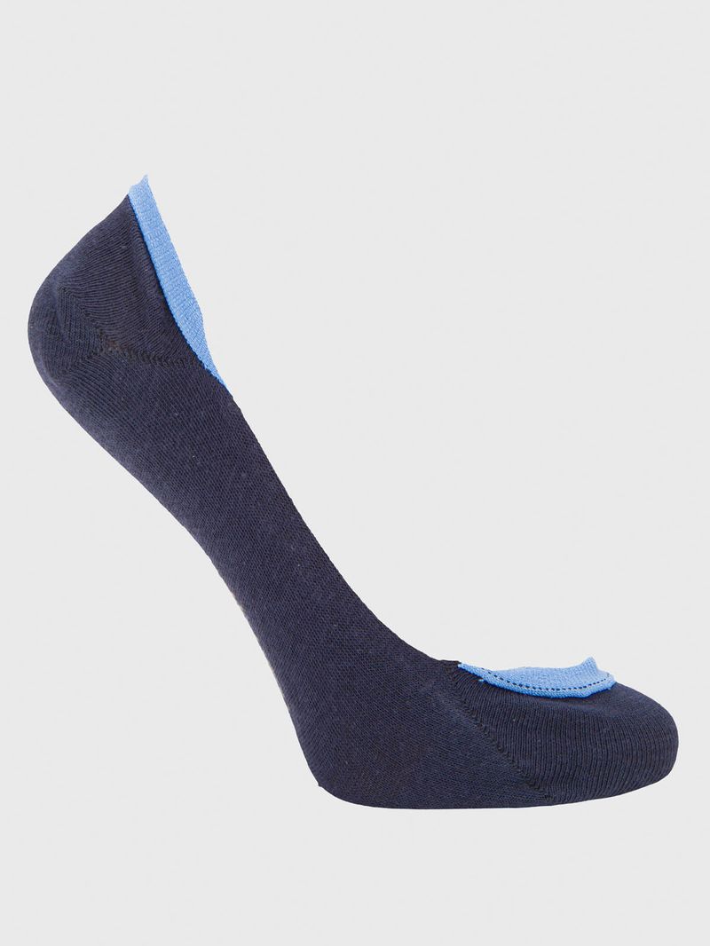 Calcetin Algodón Mujer Inv B Classic Azul Hush Puppies