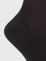 Calcetin Algodón Mujer Mc Clasico Negro Hush Puppies