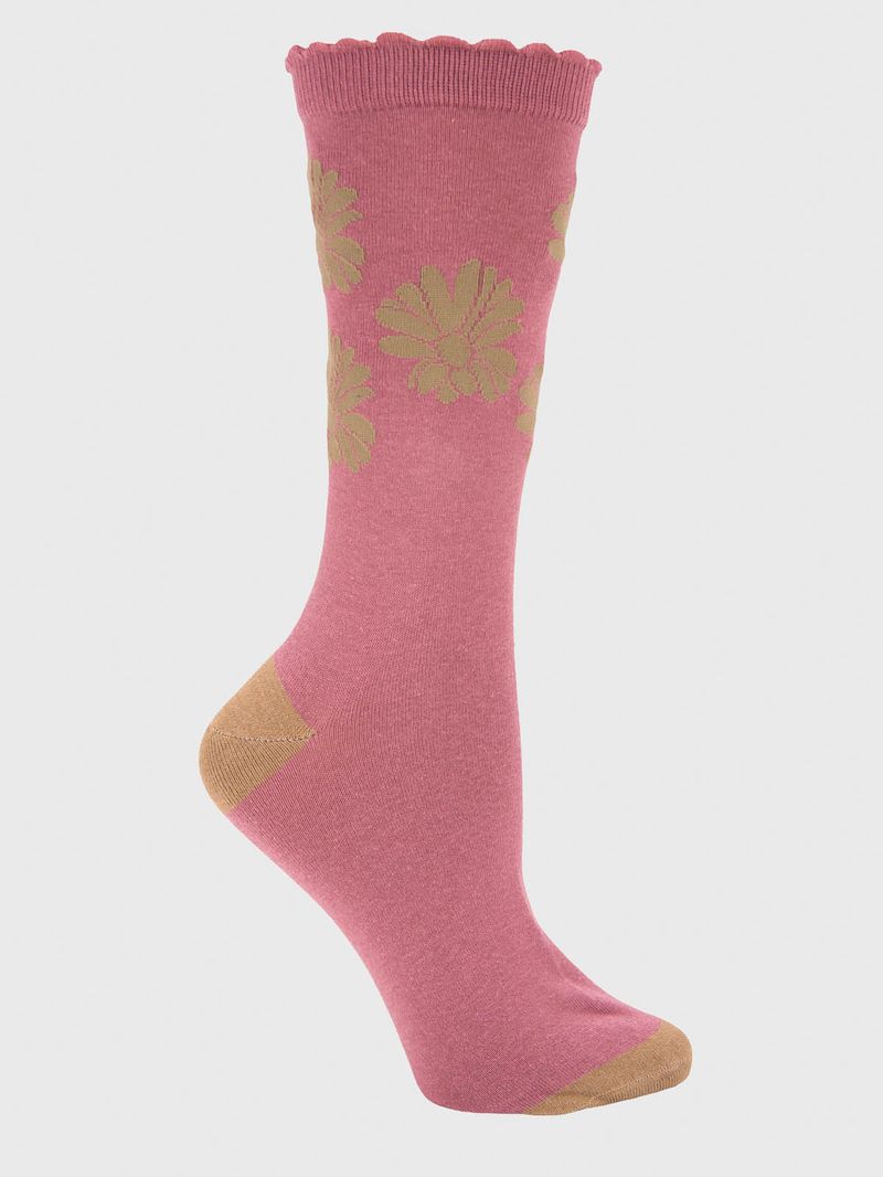 Calcetin Algodón Mujer C St Rose Rosado Hush Puppies