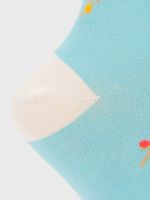 Calcetin Algodón Mujer C Swim Azul Hush Puppies