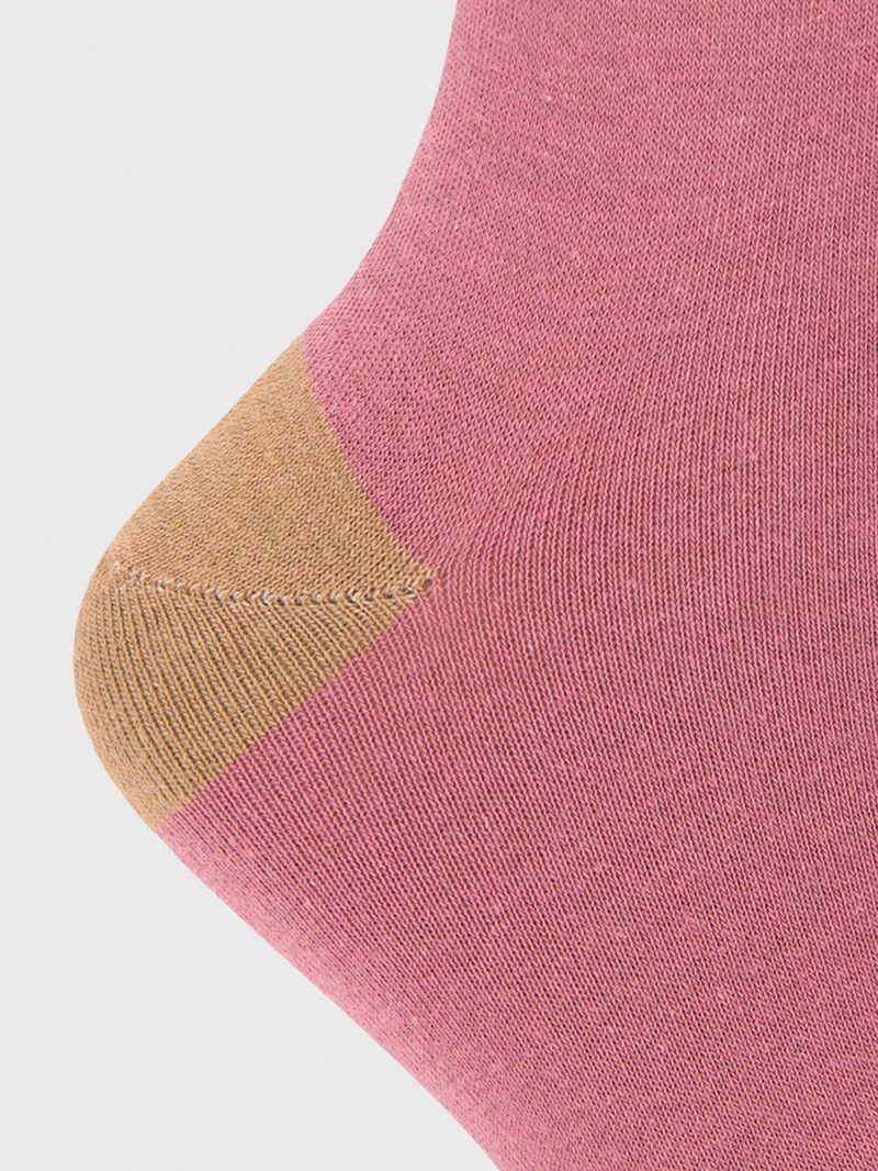 Calcetin Algodón Mujer C St Rose Rosado Hush Puppies