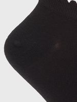 Calcetin Algodón Mujer Ped St Plain Negro Hush Puppies