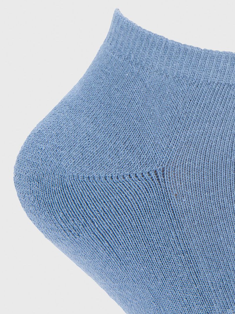 Calcetin Algodón Mujer Ped Sport Azul Hush Puppies