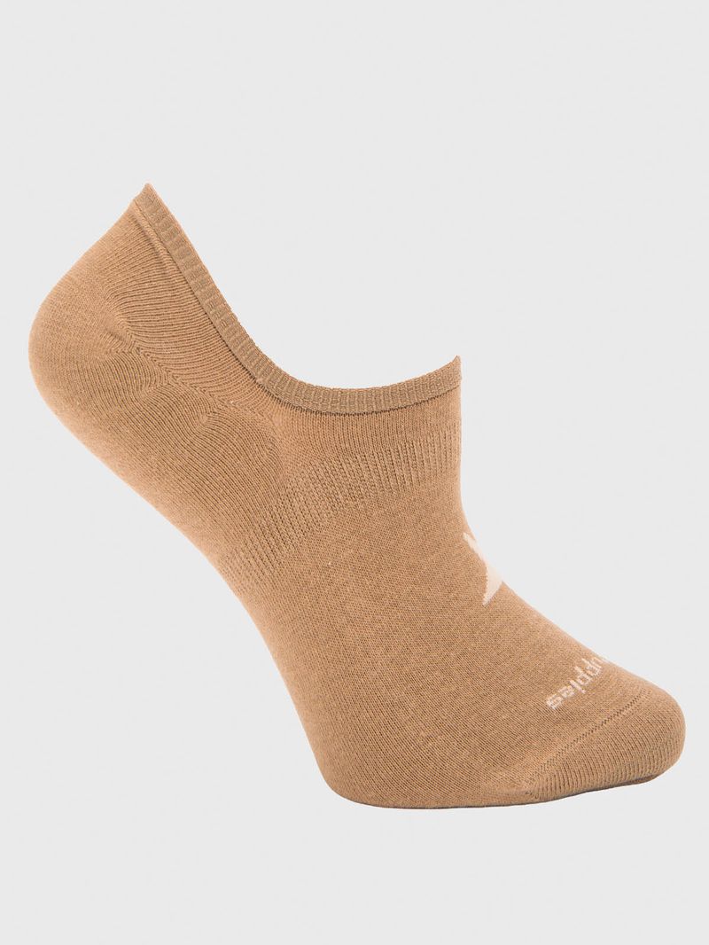 Calcetin Algodón Mujer Inv S Star Beige/Crudo Hush Puppies