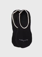 Calcetin Algodón Mujer Inv M Basico Negro Hush Puppies