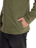 Polar Casual Hombre Microfleece Full Zip Verde Cat