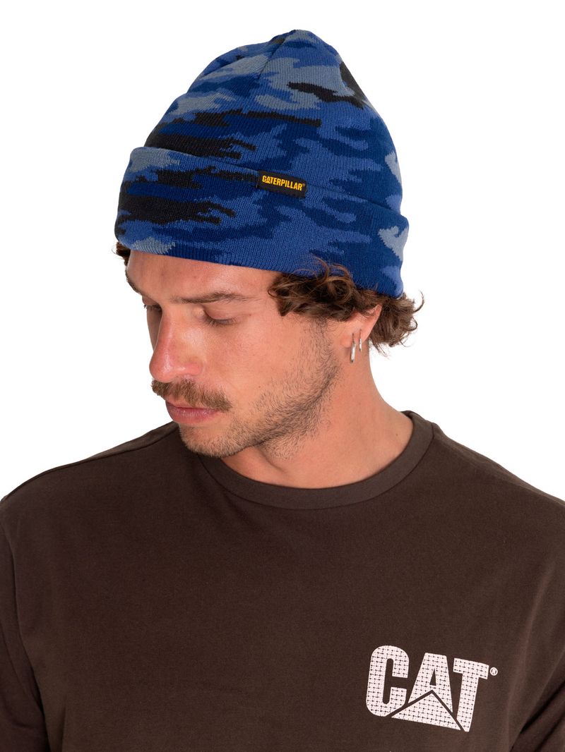 Pack gorro Casual Hombre CLASSIC CUFFED KNIT HAT BUNDLE AZUL CAT