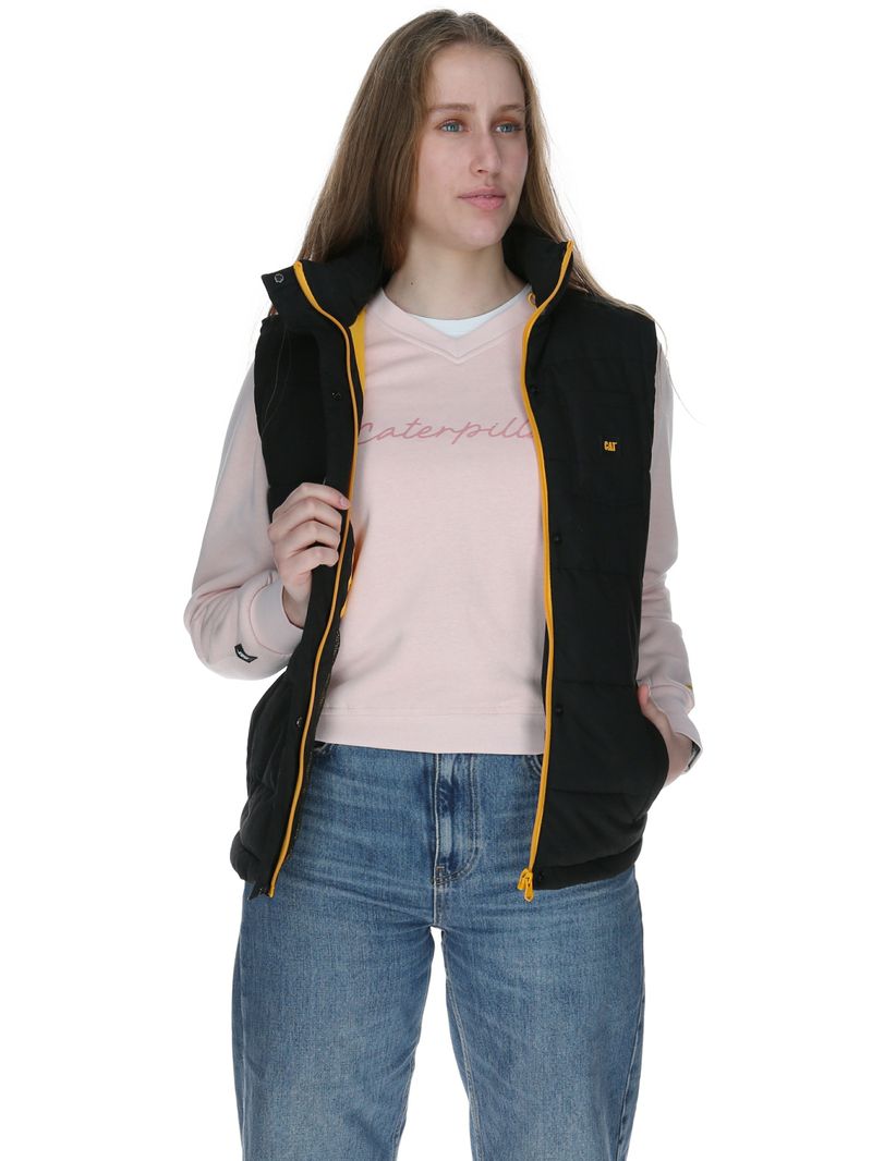 Chaqueta Sin manga Casual Mujer ARCTIC ZONE Negro CAT