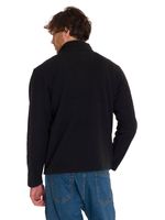 Polar Casual Hombre MICROFLEECE QUARTER ZIP NEGRO CAT