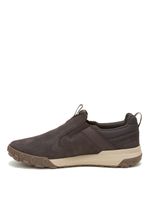 Slip On Cuero Hombre Hex Ready Café Oscuro Cat