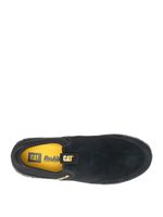 Slip On Gamuza Hombre Hex + Negro Cat