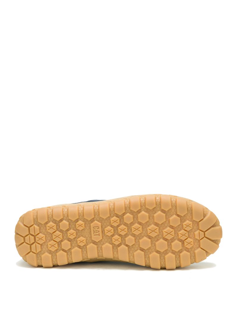 Slip On Gamuza Hombre Hex + Azul Marino Cat