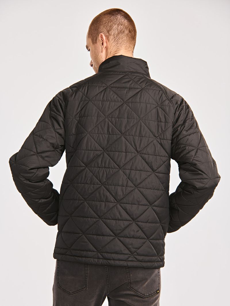 Chaqueta Casual Hombre MEDIUMWEIGHT INSULATED TRIANGLE QUILTED JACKET Negro CAT