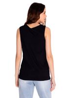 Polera Sin manga Casual Mujer CATERPILLAR LOGO TEE TANK Negro CAT