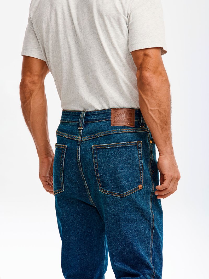 Jeans Casual Hombre D1 STRAIGHT LEG JEAN Azul CAT