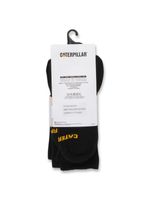 Calcetin Casual Unisex CAT BASICS CREW SOCK 3-PACK Negro CAT