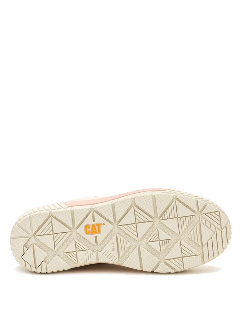 Zapatilla Casual Mujer Amp Canvas Blanco Cat