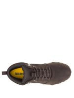 Botín Waterproof Hombre Hex Ready Mid Café Cat