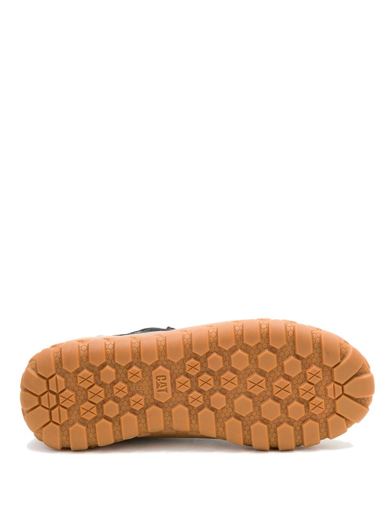 Zapatilla Cuero Mujer Hex + Negra Cat