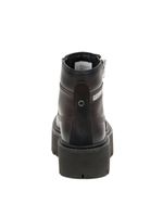 Botín Cuero Colorado Max Chelsea Mujer Negro Cat