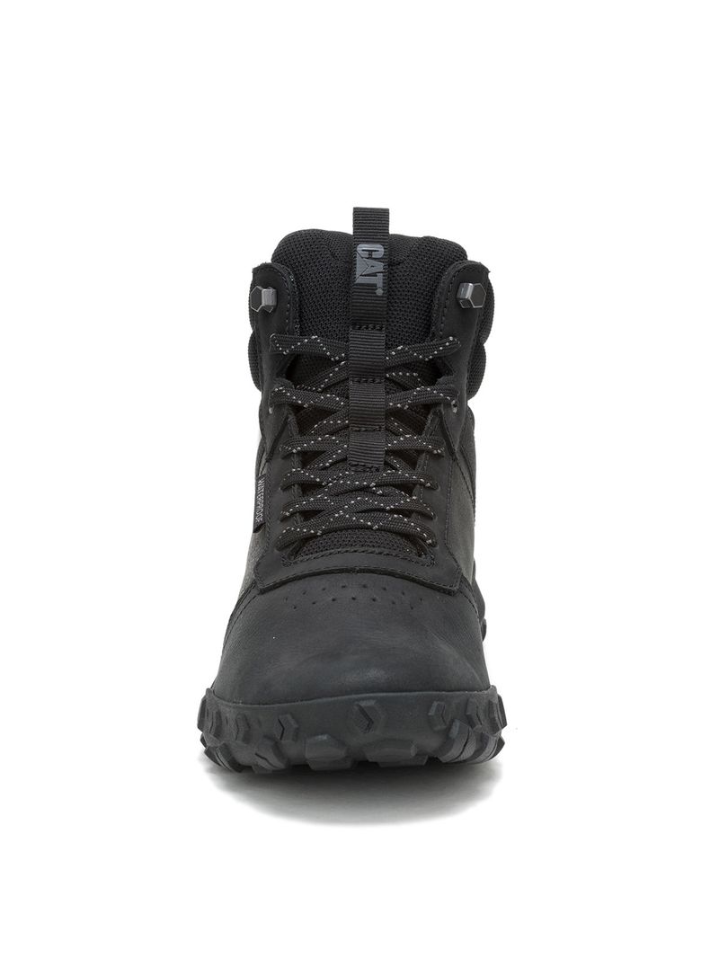 Botín Waterproof Hombre Hex Ready Mid Negro Cat
