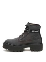 Botín Canvas Colorado Max 6 Mujer Negro Cat
