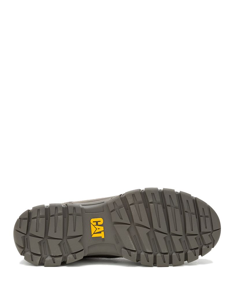 Zapatilla Cuero Hombre Threshold Slip On Gris Pardo Cat