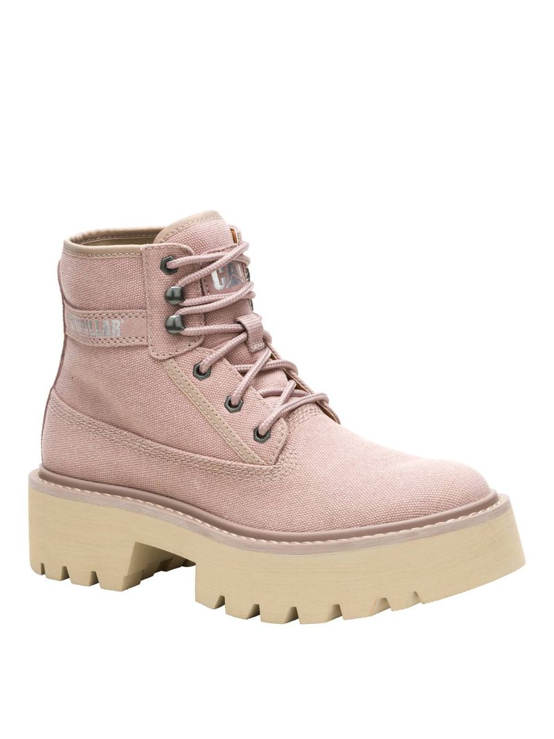 Botín Canvas Colorado Max 6 Mujer Palo Rosa Cat