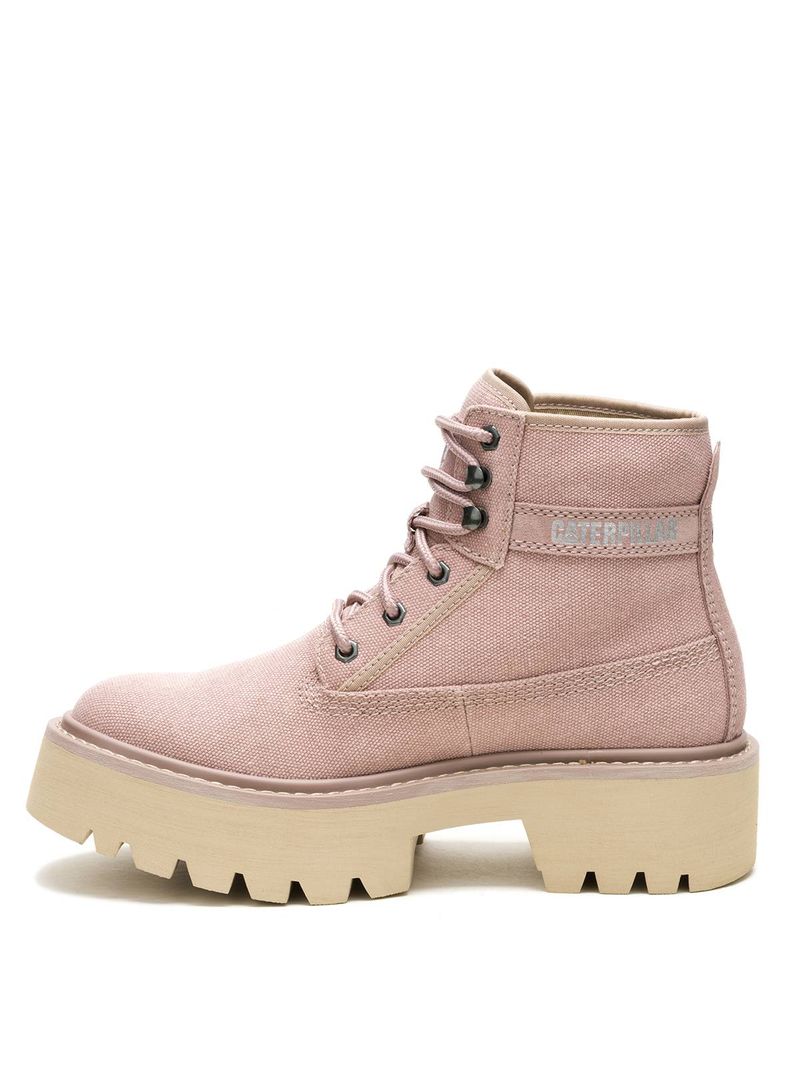Botín Canvas Colorado Max 6 Mujer Palo Rosa Cat