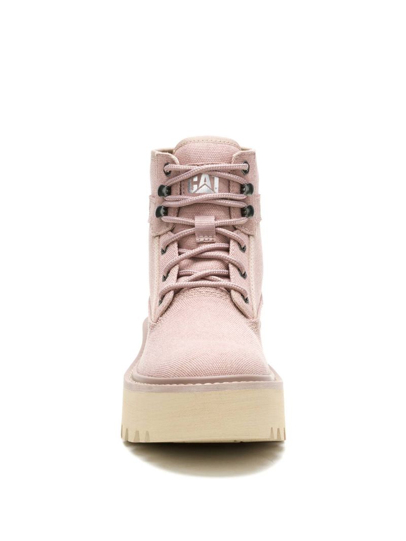 Botín Canvas Colorado Max 6 Mujer Palo Rosa Cat