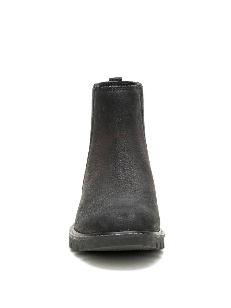 Botin-Cuero-Mujer-Colorado-Chelsea-Negro-Cat