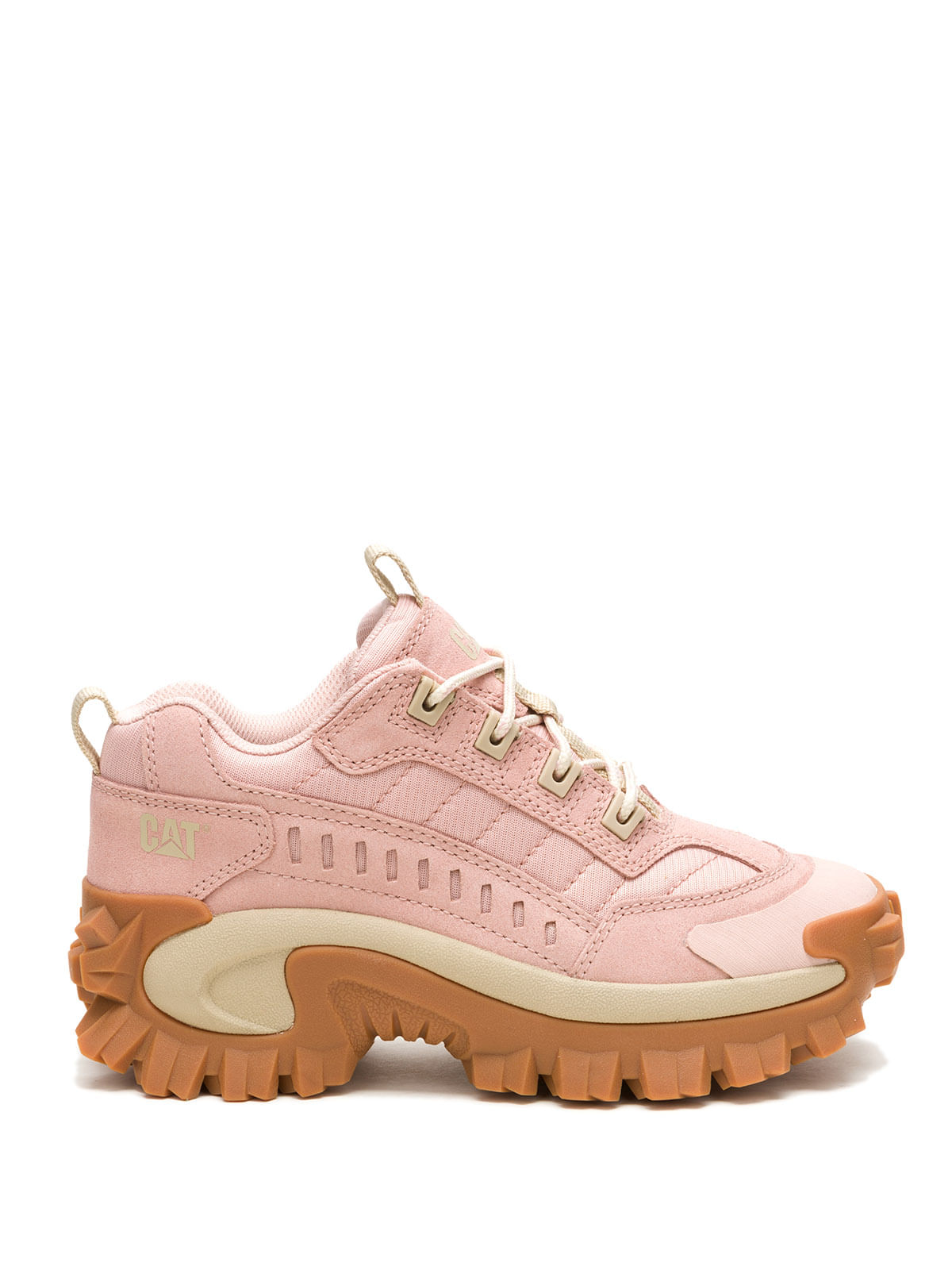 Zapatilla Casual Mujer Intruder Rosada Cat-Cat Chile