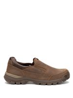 Zapatilla Cuero Hombre Threshold Slip On Café Oscuro Cat