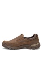 Zapatilla Cuero Hombre Threshold Slip On Café Oscuro Cat